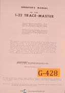 Gorton-Gorton P1-3 2655A, Three Dimensional Pantomil, Maintenance & Parts Manual 1960-2655A-P1-3-03